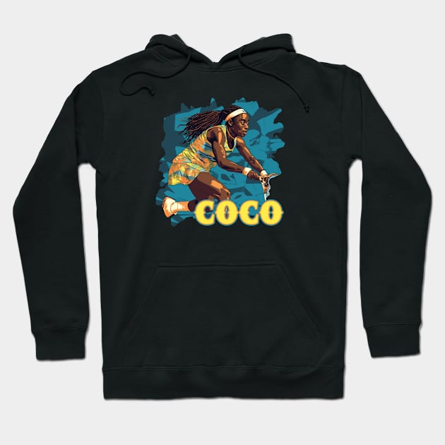 Coco Gauff Hoodie by Pixy Official